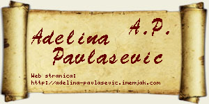 Adelina Pavlašević vizit kartica